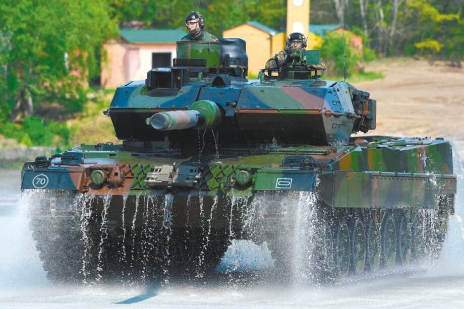 El Leopard 2 es la combinación ideal de protección, movilidad, maniobrabilidad y potencia de fuego.