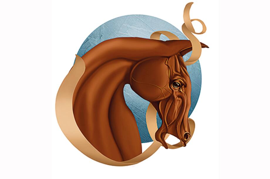 El caballo da la bienvenida