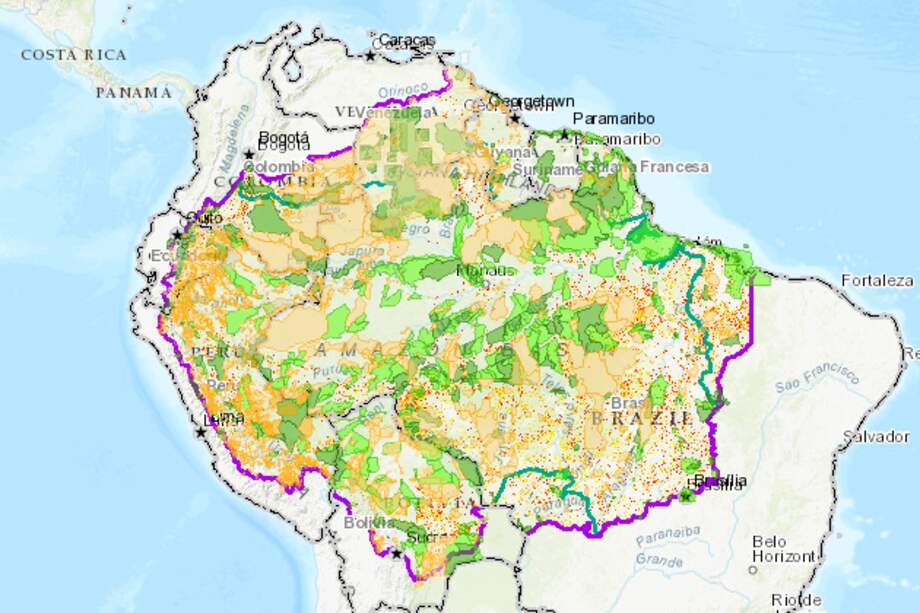 Sólo durante 2018 se deforestaron 31.269 kilómetros cuadrados de bosques en toda la Amazonía.