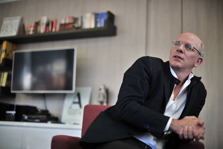 Alejandro Santos, quien salió de la Revista Semana en noviembre de 2020. / Óscar Pérez