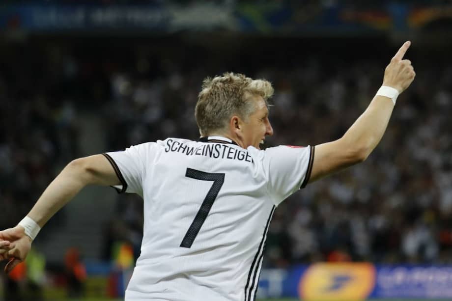 Bastian Schweinsteiger se retirará de la Selección de Alemania. Foto: AFP