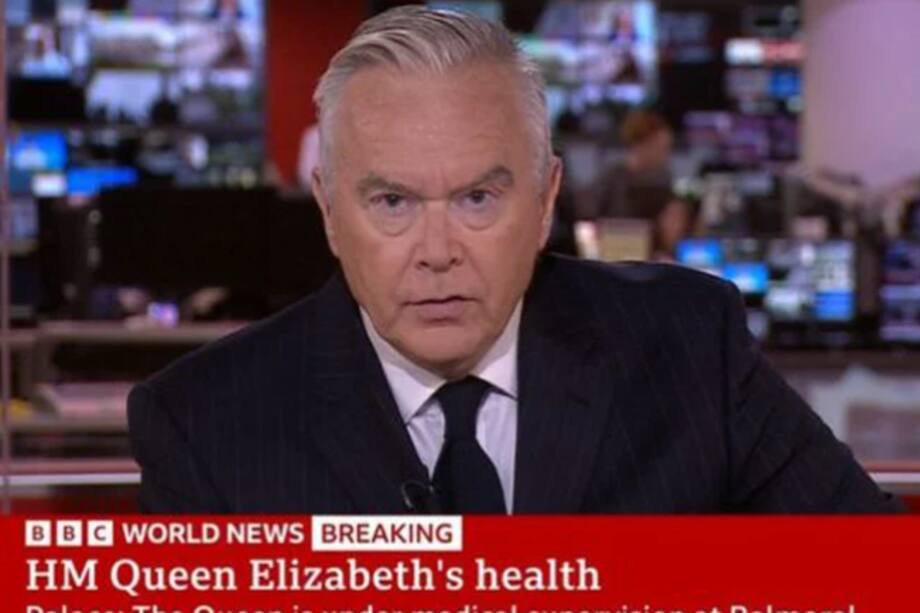 La BBC ordenó a sus periodistas a vestirse de negro por el delicado estado de salud de la reina Isabel II
