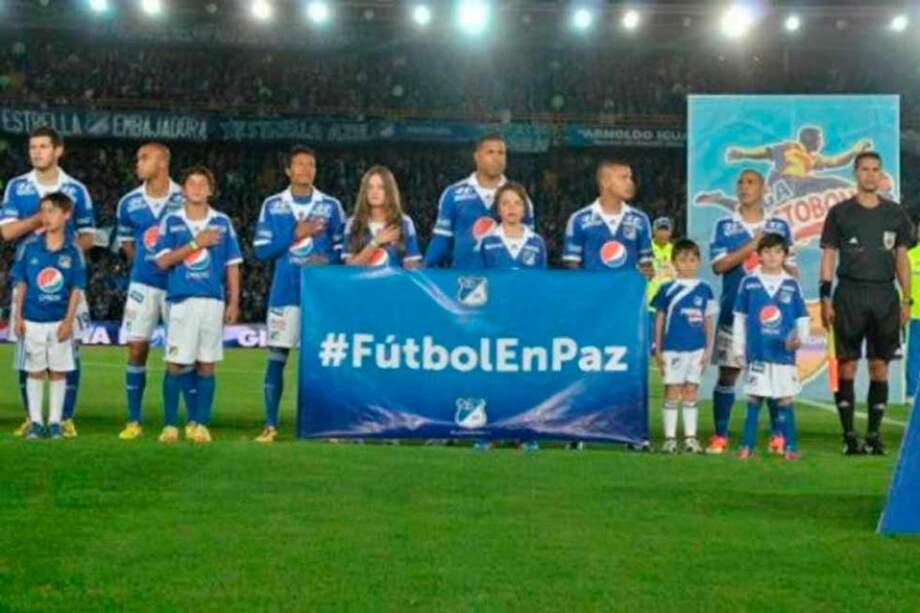 Hinchas de Millonarios, Santa Fe y Nacional jugarán partido por el fútbol en paz