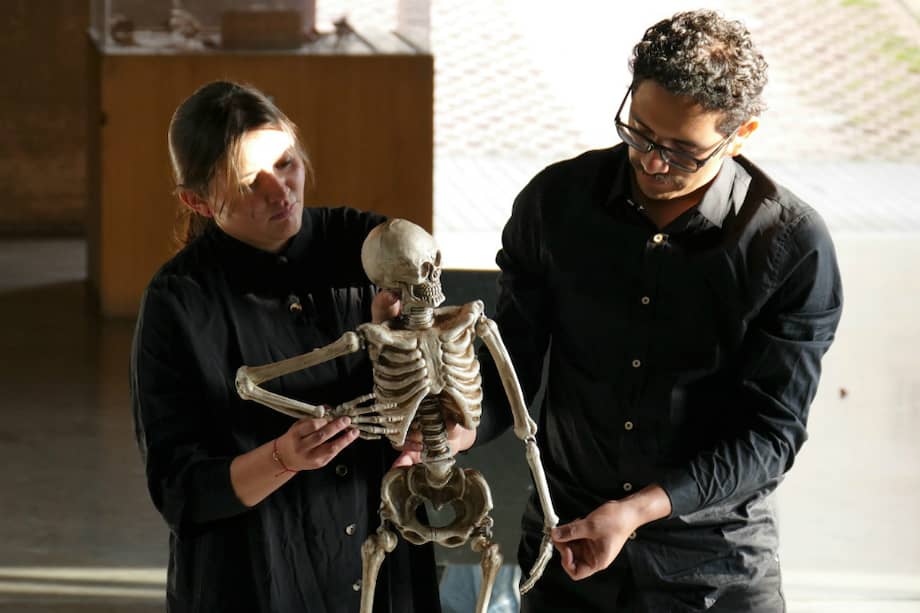 Ensayo de El Palacio arde./ Cortesía