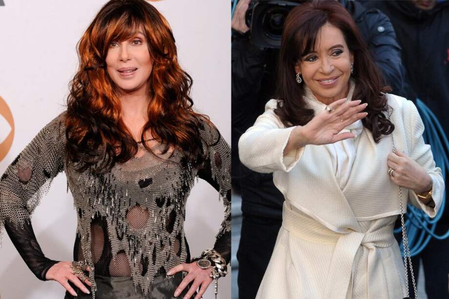 Cher y Cristina Fernández.