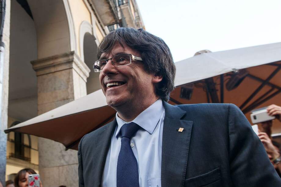 Carles Puigdemont, expresidente catalán. / AFP