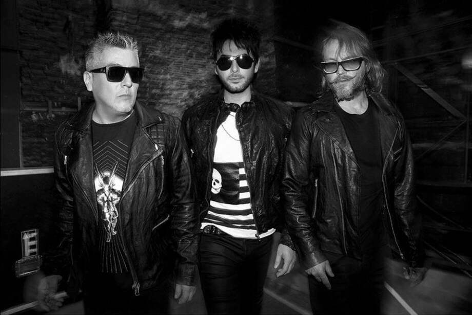 Mauricio Clavería, Beto Cuevas y Pedro Frugone, integrantes de La Ley.