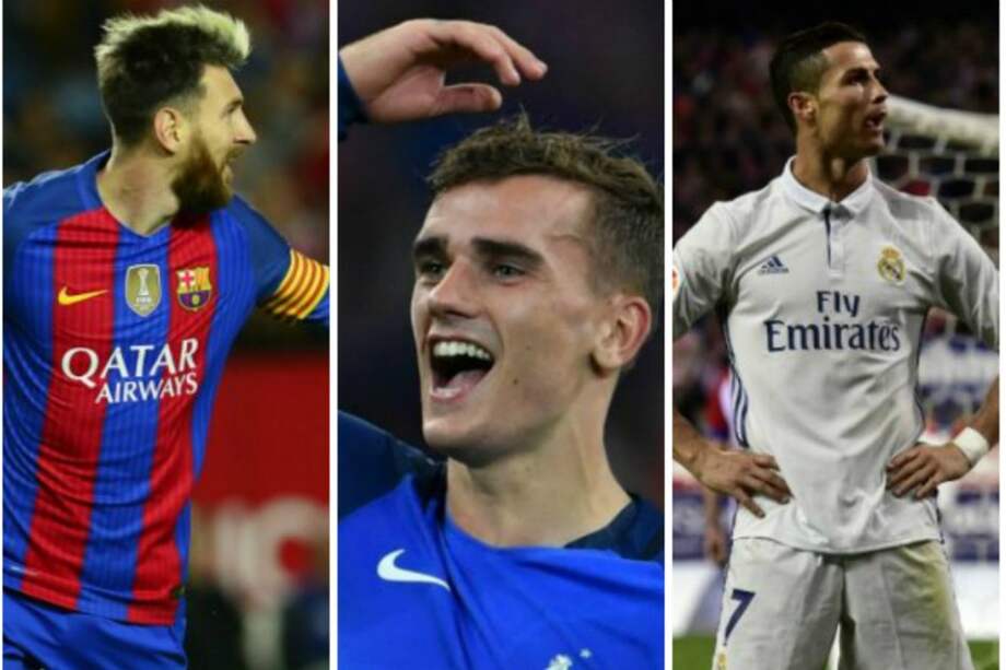 Messi, Griezmann y Cristiano son los candidatos a mejor jugador de la Fifa