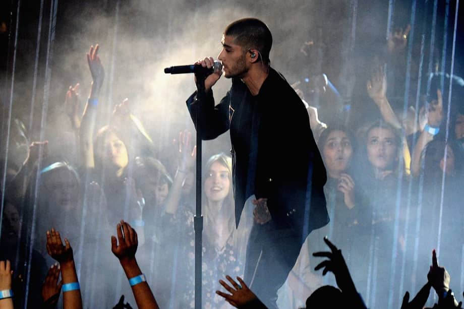 Zayn Malik en concierto. / AFP