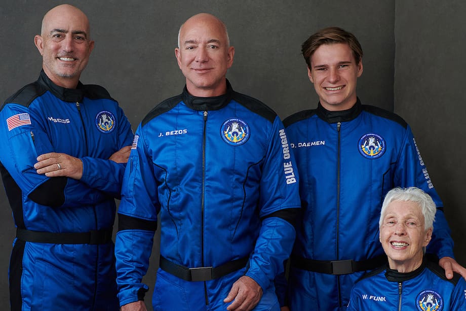Cuando Jeff Bezos viajó al espacio exterior
