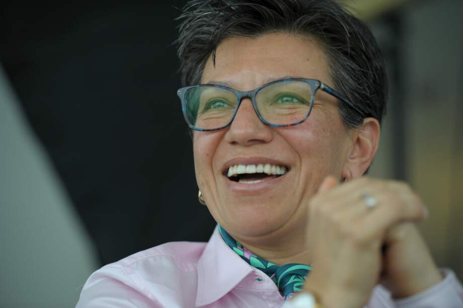 Claudia López, fórmula vicepresidencial de Sergio Fajardo. / Cristian Garavito - El Espectador