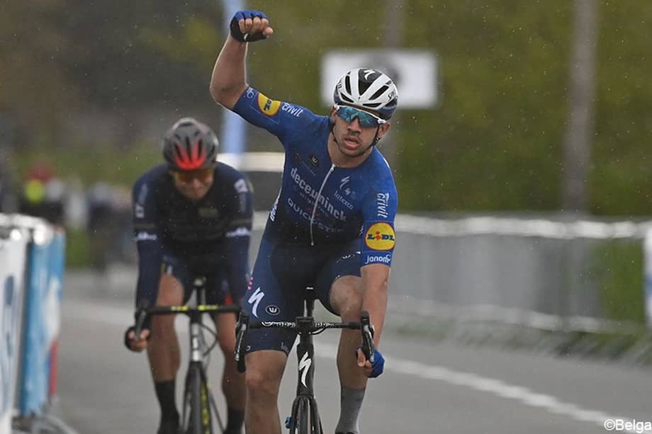 Hodeg conquistó su victoria 14 como profesional.