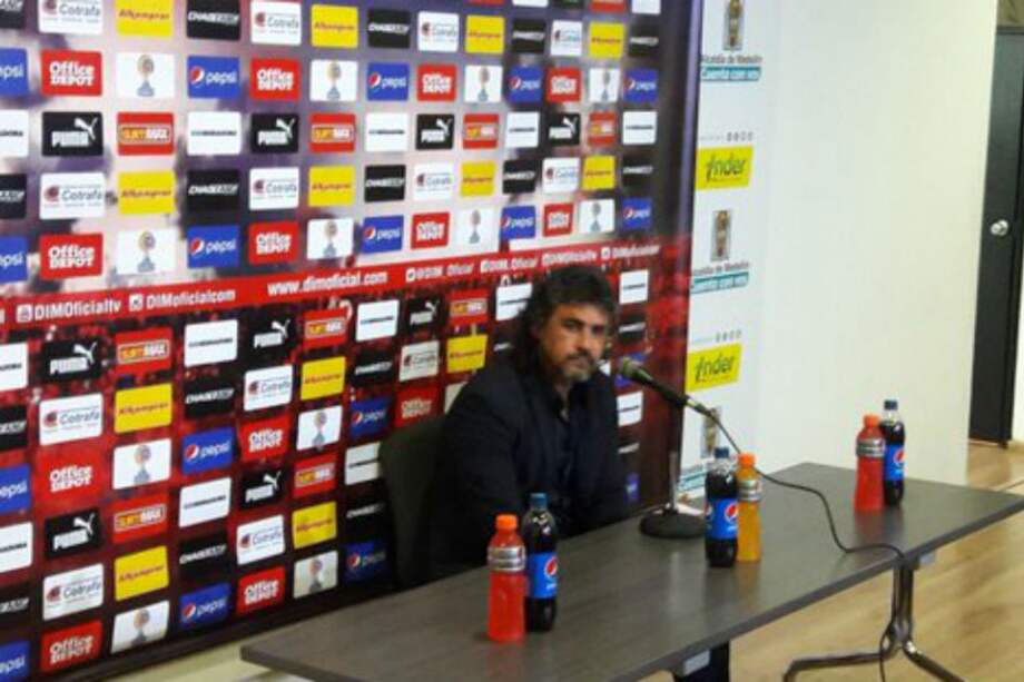 Leonel Álvarez, técnico de Independiente Medellín. Foto: Independiente Medellín