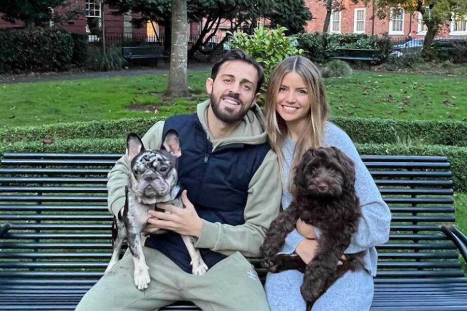 Recientemente, la familia de Bernardo Silva le dio la bienvenida a un nuevo integrante peludo.