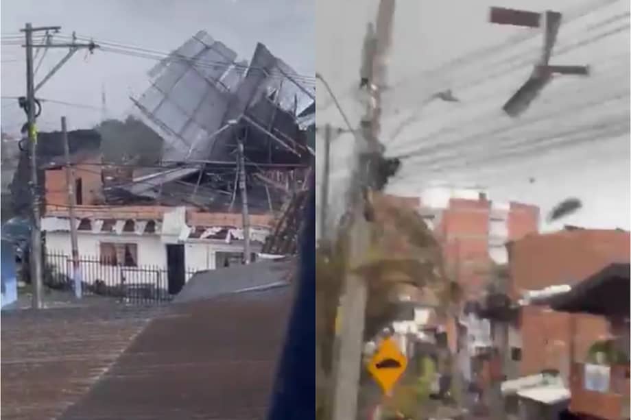 El vendaval provocó daños en varias viviendas y dejó a familias afectadas en distintos sectores del municipio.