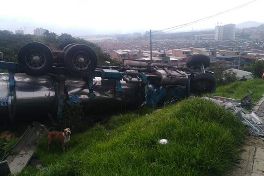 Accidente en Sierra Morena, Ciudad Bolívar.