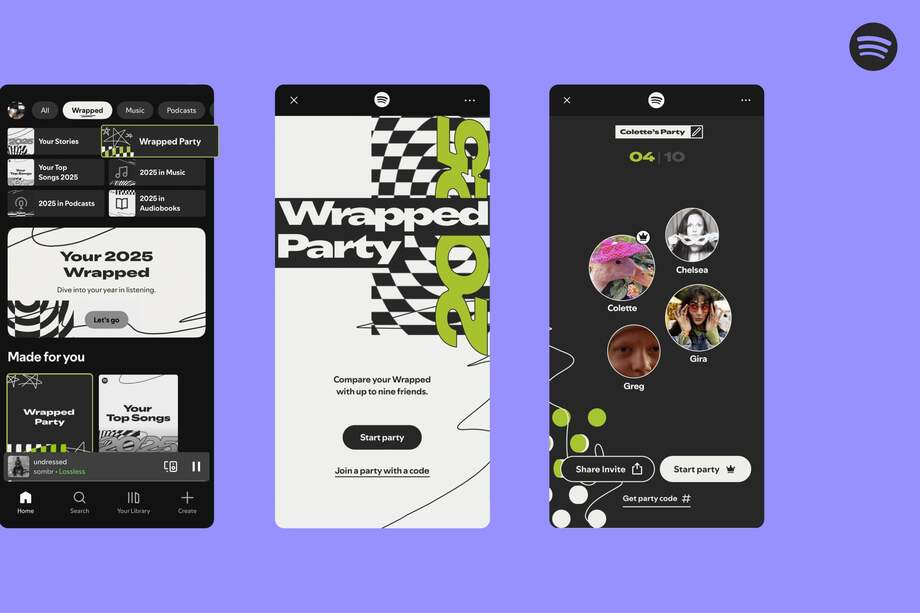Wrapped Party convierte el resumen anual de Spotify en una competencia musical en vivo con amigos.