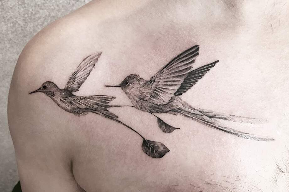 Tatuaje realizado por Farid Hadechini. / Juan David Calderón Ardila