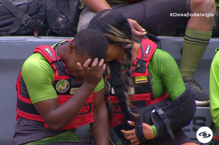 Pedro y Lina salen del Desafío.