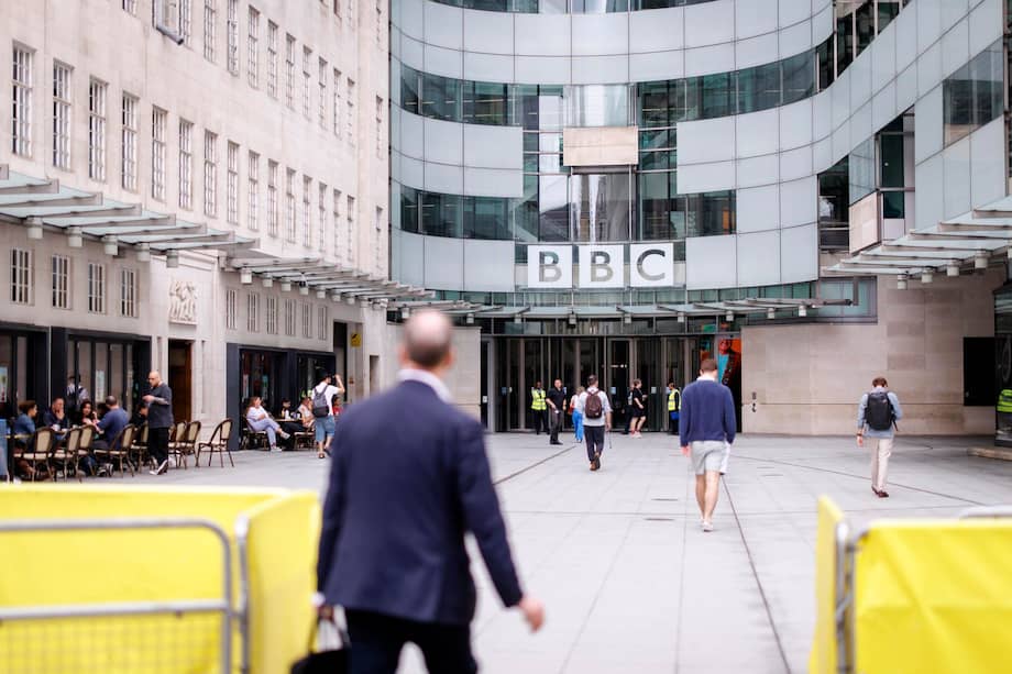 Sede central de la BBC en Londres.