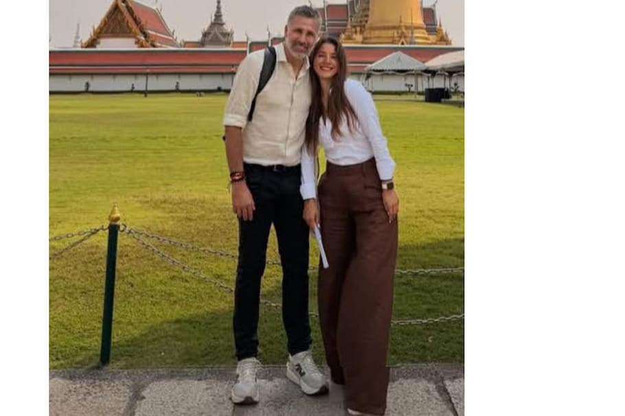 Caterine Escobar y Mario Alberto Yepes presumen lujoso viaje: “la pareja más hermosa”