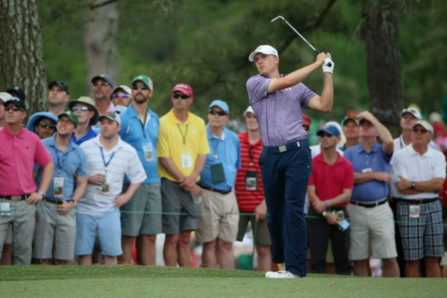 Jordan Spieth lidera el Masters de Augusta. Foto: AFP