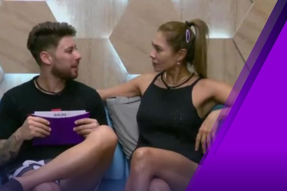 Isabella Santiago fue una de las que más sorprendida se mostró ante la escena de Miguel Melfi y Martha Isabel Bolaños.