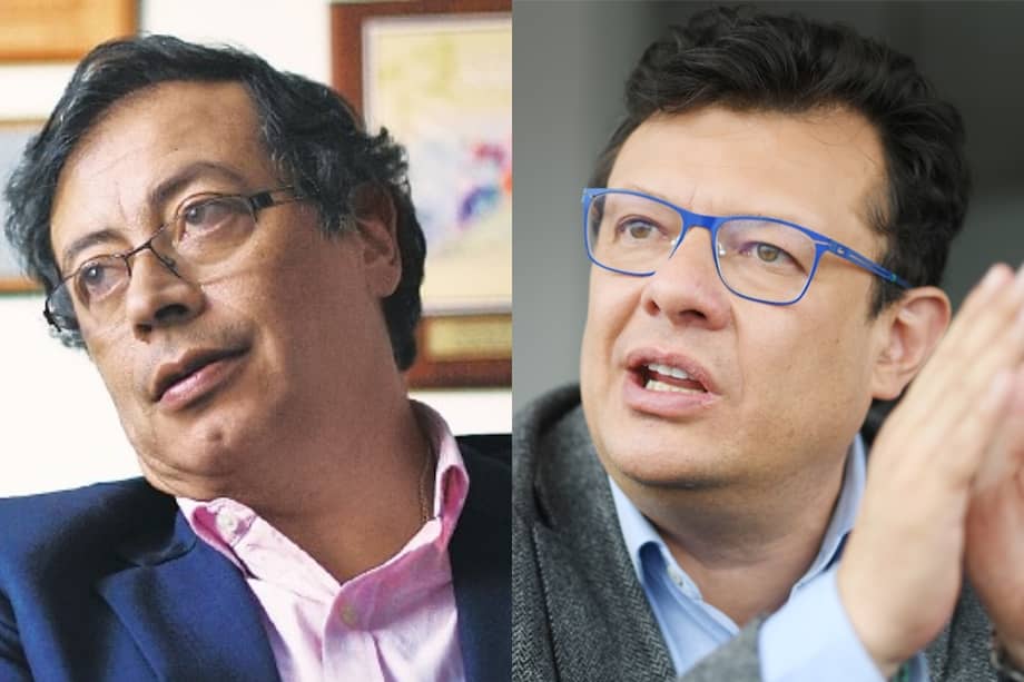 Gustavo Petro es el líder de Colombia Humana y Hollman Morris hace parte de Fuerza Ciudadana.