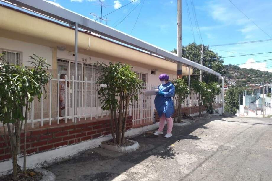 En el reciente cerco epidemiológico algunas viviendas no quisieron tomarse las pruebas.