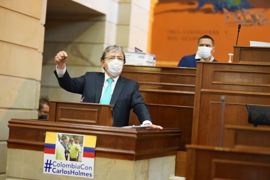 La moción de censura contra Carlos Holmes Trujillo, ministro de Defensa, fue presentada por la oposición. / Cortesía