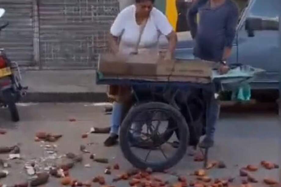 El hecho ocurrió en el Mercado Público de Santa Marta.