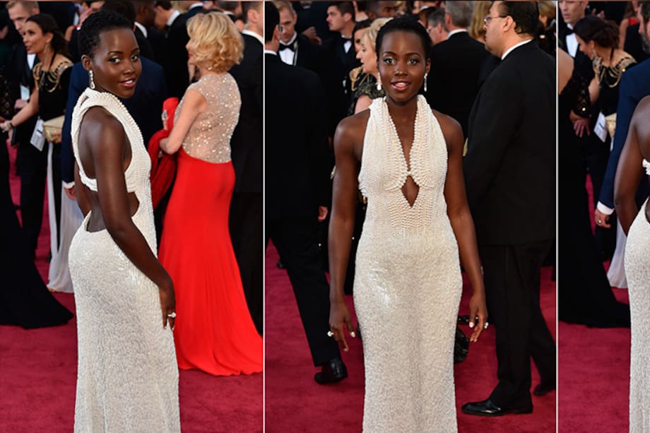 Desapareció el vestido de perlas de Lupita Nyong’o