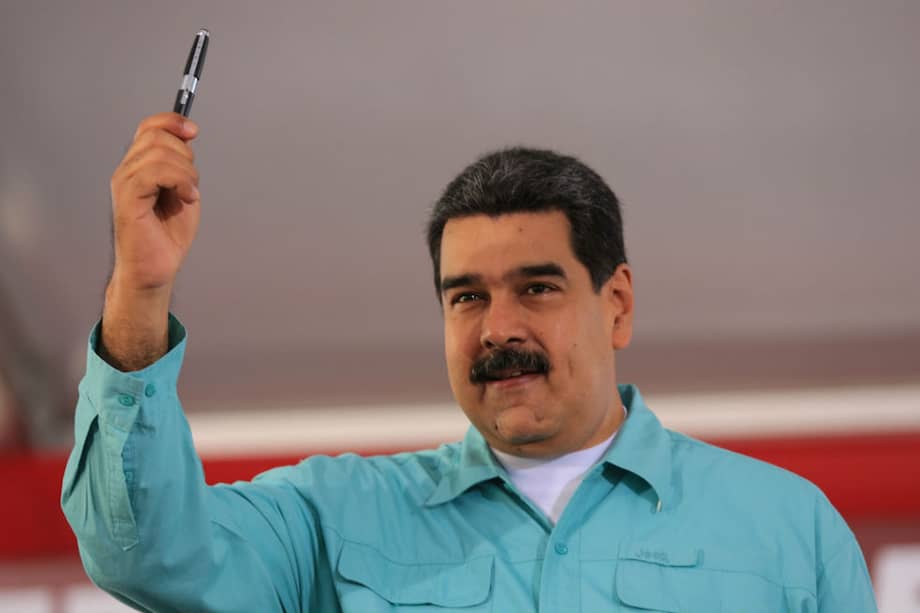 Maduro anunció hoy que no acudirá a la VII Cumbre de las Américas porque supuestamente fue retirada la seguridad a la delegación de su país y porque considera que este evento es "una pérdida de tiempo". / EFE