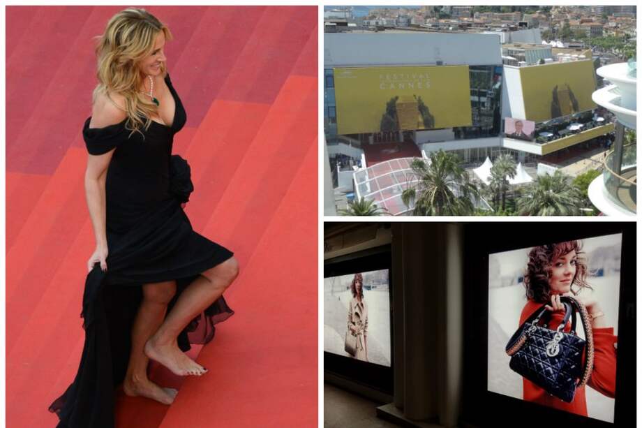 Algunas imágenes del Festival Internacional de Cine en Cannes.