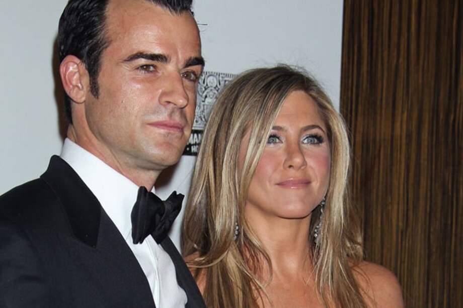 Justin Theroux y Jennifer Aniston. / Bang Showbiz