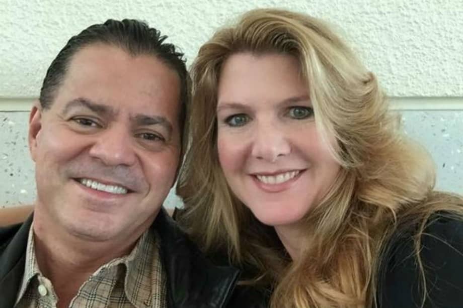 El doctor venezolano José Rafael Marquina junto con su esposa. / Twitter @marquina04