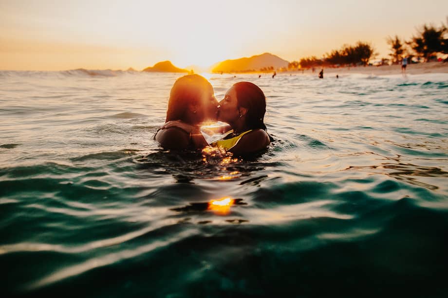 El beso es un gesto universal de amor y afecto.