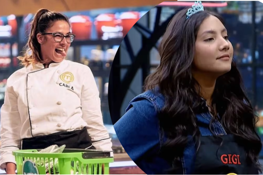 Carla Giraldo y Gigi Mieles en ‘MasterChef Ecuador’