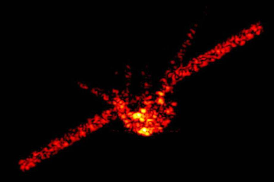 Una imagen de radar del laboratorio espacial. / EFE