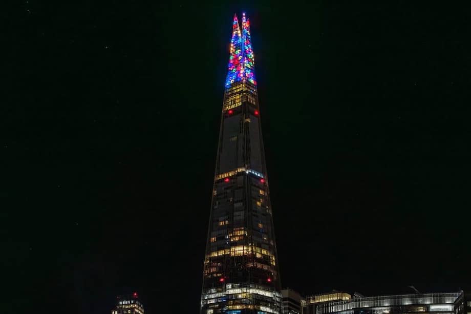 La construcción para el edificio The Shard comenzó en 2009.
