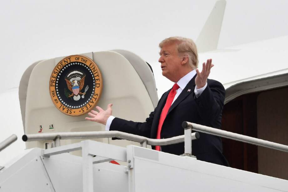 El presidente Donald Trump ha tomado la seguridad nacional como uno de los temas clave para las elecciones de medio término en noviembre. / AFP