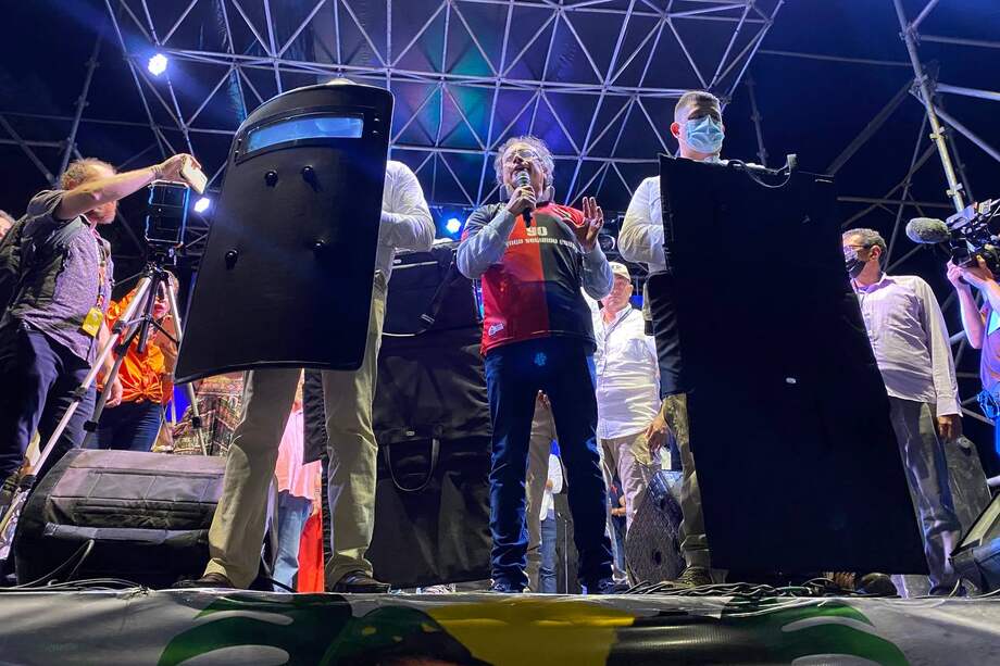 El regreso de Petro a plazas públicas fue en la Ciudadela Juan Atalaya, en Cúcuta.