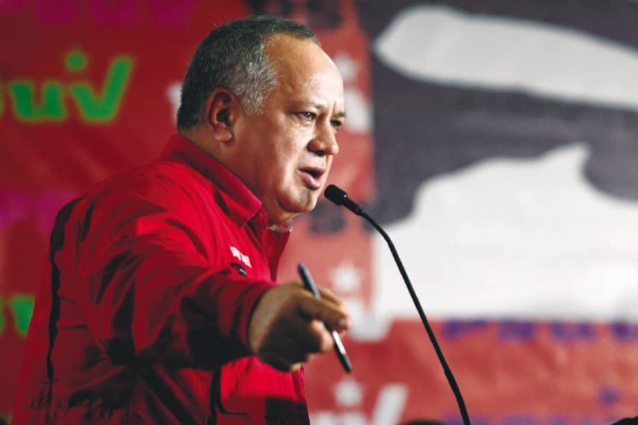 Diosdado Cabello quiere hacer una “escuela de periodismo”. / AFP