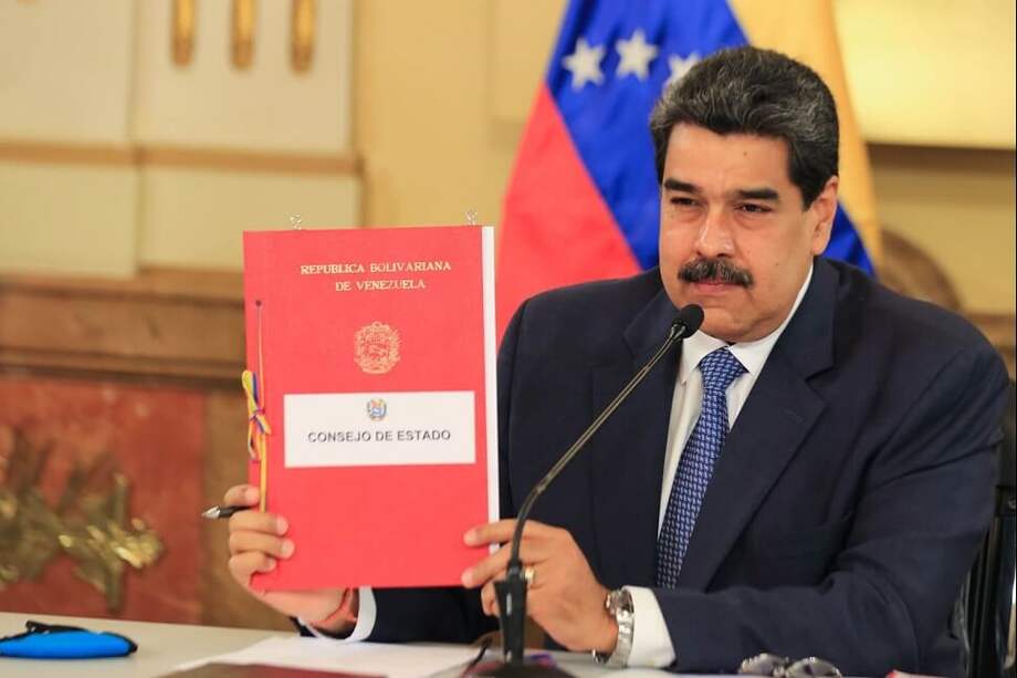 El gobierno de Nicolás Maduro rechazó la propuesta de EE.UU. para que tanto Maduro como Juan Guaidó se hagan a un lado y se conforme un Consejo de Estado. / EFE