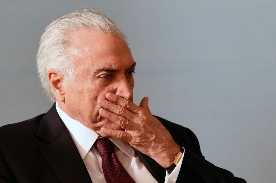 El presidente de Brasil, Michel Temer. / AFP
