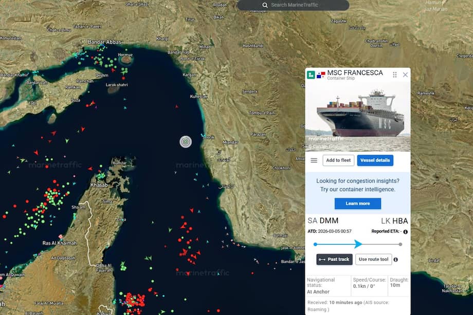 Irán incautó dos buques en Ormuz por operar sin permisos y los llevó a su costa tras la tregua de EE. UU.