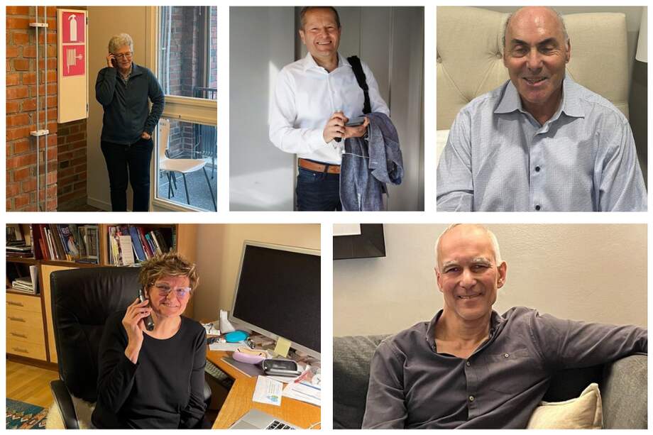 Algunos de los ganadores recibieron la llamada en su casa, mientras otros ya se encontraban trabajando.