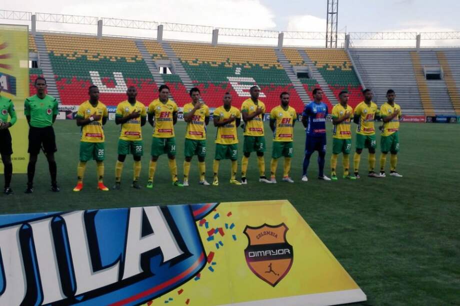 El Atlético Huila llegó a 19 puntos en la Liga Águila. / @AtleticoHuilaof