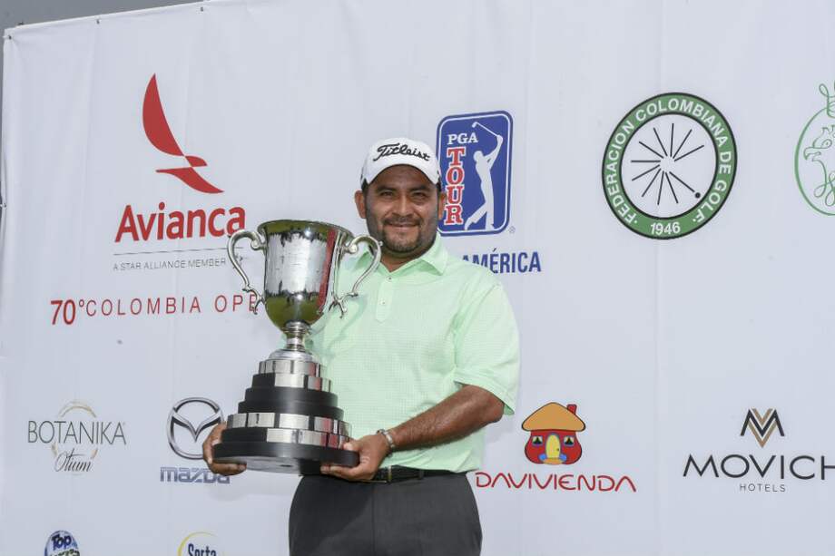 José de Jesús Rodríguez se coronó campeón del Avianca Colombia Open. / Enrique Berardi/PGA TOUR
