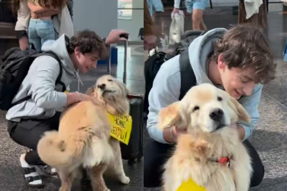 El joven regresó a Estados Unidos, tras estar cinco meses estudiando en Australia.